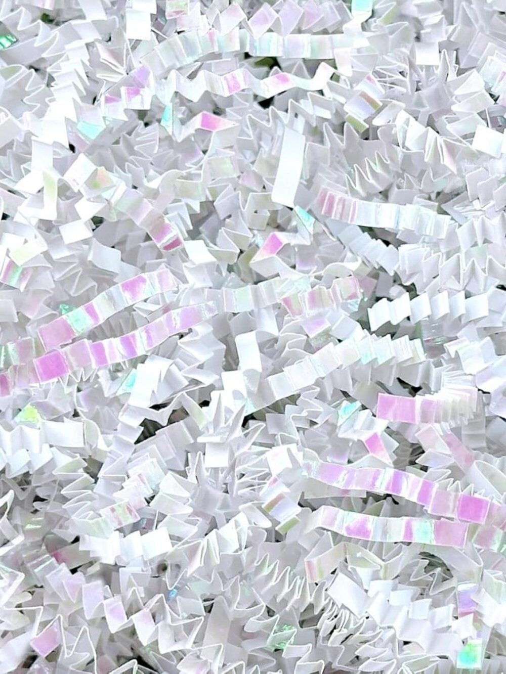 Metallic Crinkle Paper Filler - Shredded Paper, Gift Basket & Box Wrap